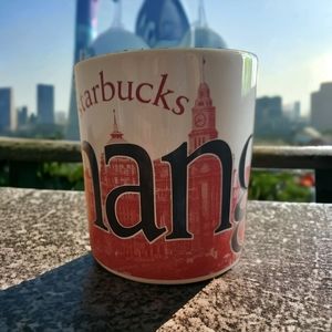 Starbucks City Mug Shanghai China Starbucks Collector Series Coffee Cup